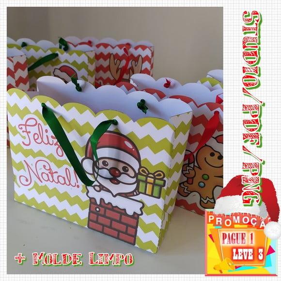 Arquivo de corte Sacola Natal
