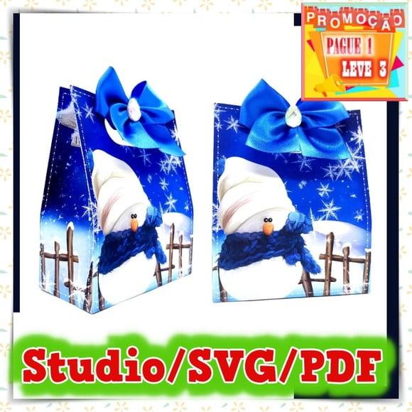 Arquivo de corte Sacola Natal