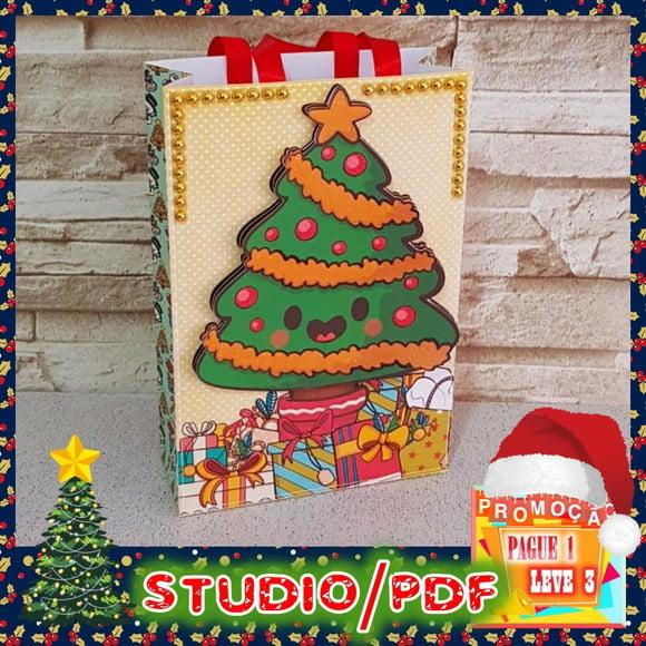 Arquivo de corte Sacola Natal
