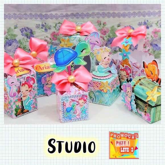 Arquivo De Corte Sereia Baby Cute Studio