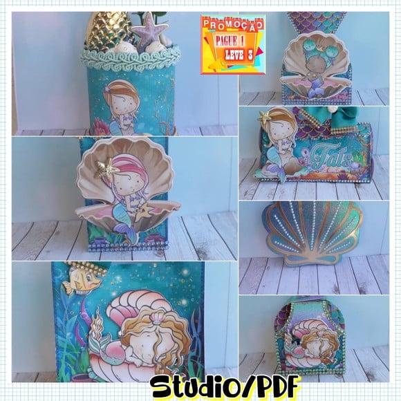 Arquivo de Corte Sereia Luxo Studio pdf