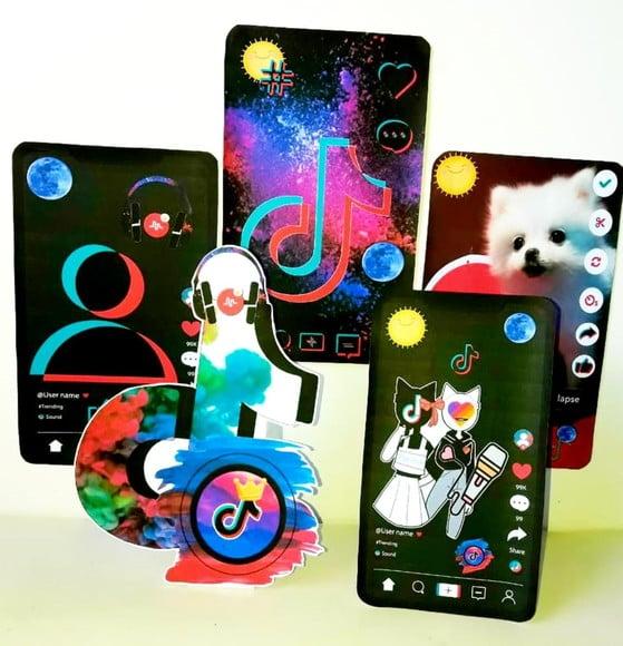 Arquivo de corte Tik tok Sudio/PDF