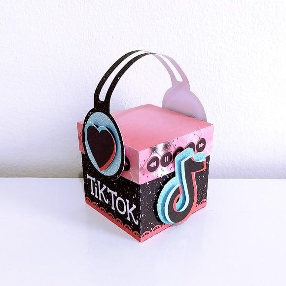 Arquivo de corte Tik tok Sudio/PDF/PNG