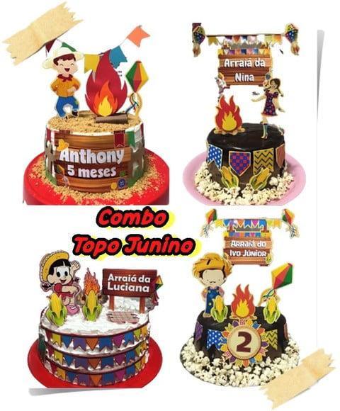Arquivo de corte topo de bolo - Festa Junina *Studio*