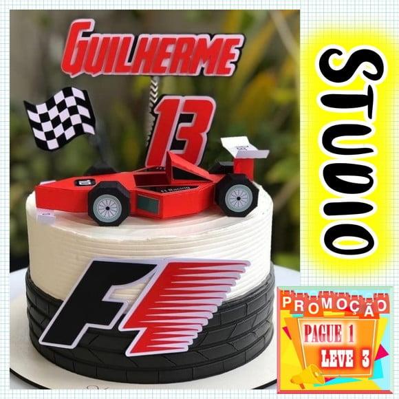 Arquivo de Corte Topo de Bolo formula 1