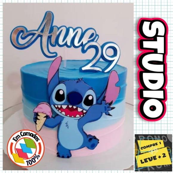 Arquivo de Corte Topo de Bolo Stitch