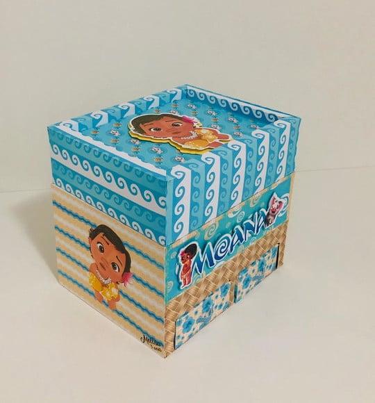 Arquivo Festa na Caixa Moana Baby com 2 gavetas Studio/PDF