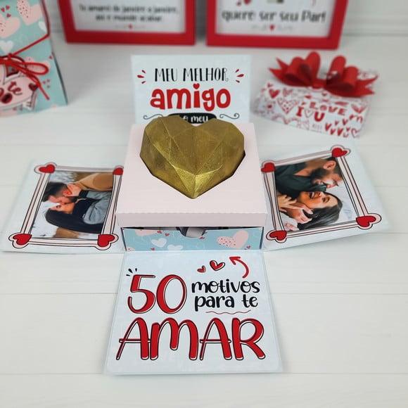 Arquivo Kit Caixa Dia dos namorados **Studio/PDF