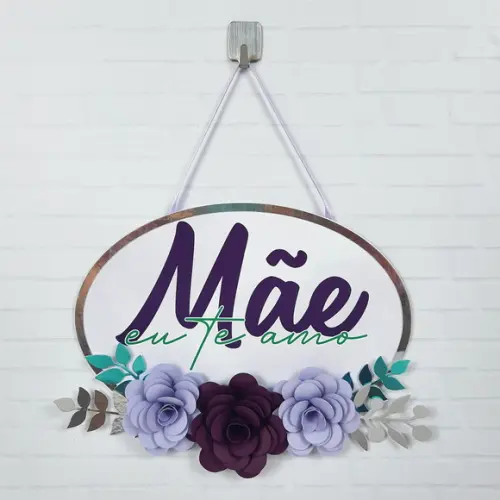 Arquivo de corte Topo de bolo Dia das Mães *Studio/PDF