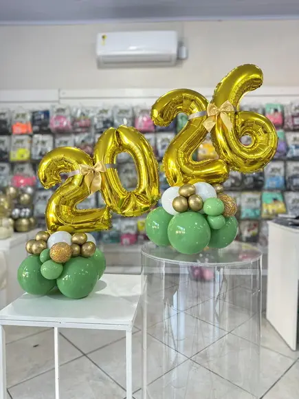 Kit + 50 Artes para Balão Bubble Natal e Ano Novo