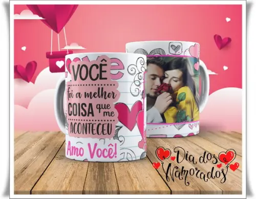 Arquivo digital kit 25 artes para canecas dia dos namorados