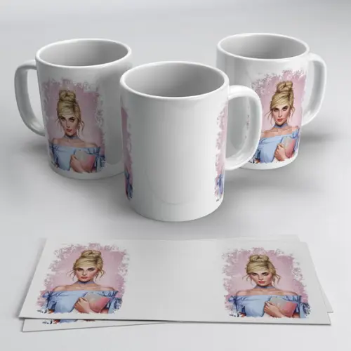 Artes Canecas Princesas Modernas