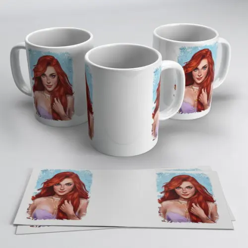 Artes Canecas Princesas Modernas