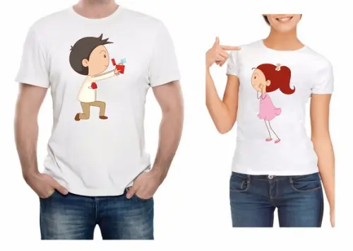 Estampas para camisetas Tema Dia dos Namorados CDR/PNG