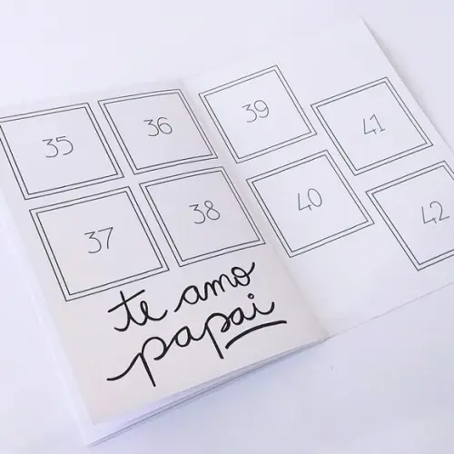 Arquivo Album de Figurinhas Dia dos pais ***PDF