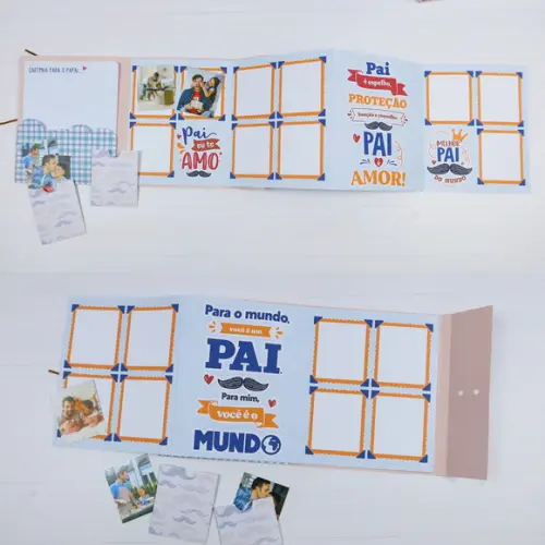 Arquivo Album de Figurinhas Dia dos pais *Studio/PDF