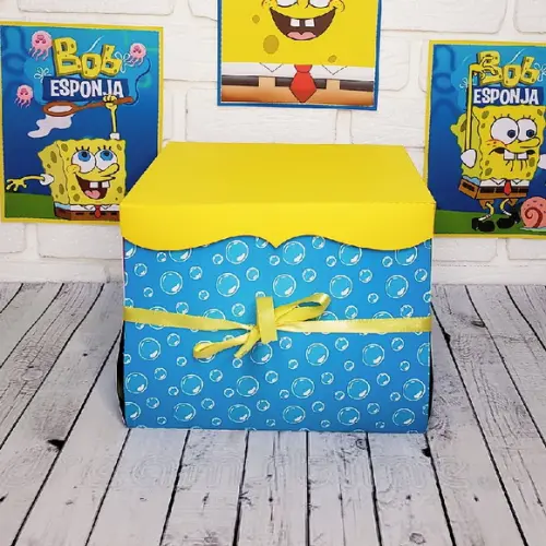 Arquivo Caixa Cenário - Bob Esponja *STUDIO/PDF
