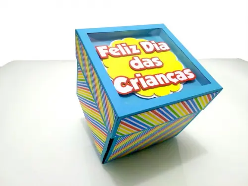 Arquivo Caixa explosão Kit diversão *Studio/PDF/SVG
