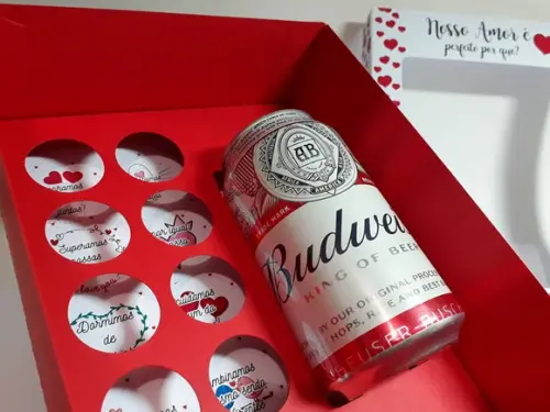 Arquivo Caixa para Cerveja e doces-Dia dos namorados *Studio
