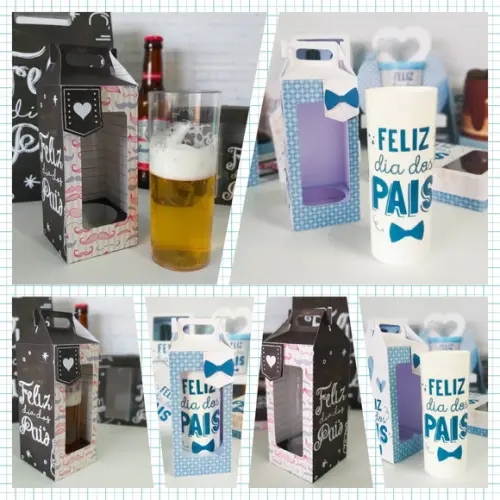 Arquivo Caixa para Copo Long Drink -Dia dos Pais *Studio/PDF