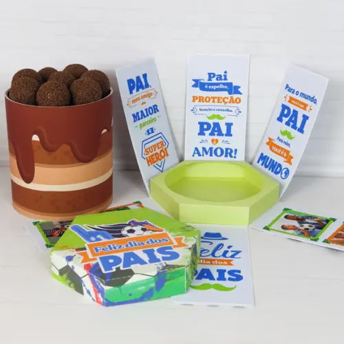 Arquivo Combo Caixa explosão - Dia dos Pais *Studio/PDF*