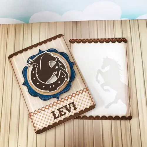 Arquivo corte Cavalos em Studio/PDF/PNG