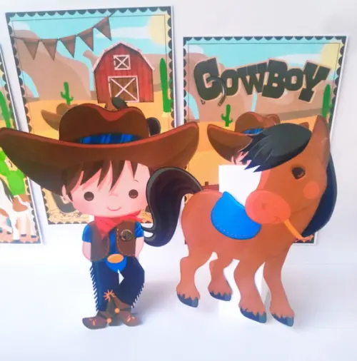 Arquivo corte Cowboy em Studio/PDF