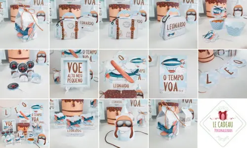 Arquivo de corte Aviador Studio/PDF