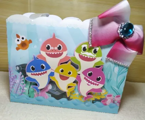 Arquivo de corte Baby Shark Menina/Girl PDF/STUDIO