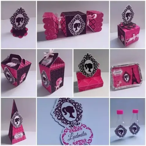 Arquivo de corte Barbie Paris Studio
