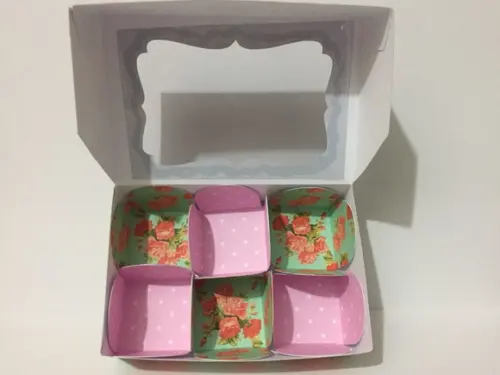 Arquivo de corte caixa 6 doces - Dia das Mães *Studio