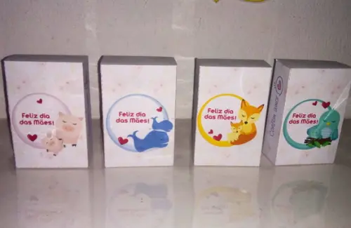 Arquivo de corte caixa 6 doces - Dia das Mães Studio