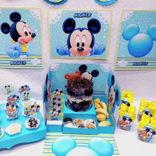 Arquivo de corte Caixa Cenário - Mickey *STUDIO/PDF