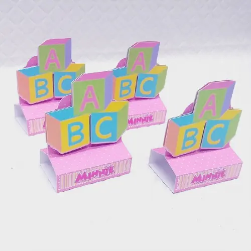 Arquivo de corte Caixa Cenário - Minnie *STUDIO/PDF
