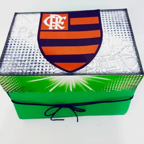Arquivo de corte Caixa Cenário Futebol *Studio/PDF