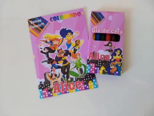 Arquivo de corte Caixa cenário Heroínas *Studio/PDF