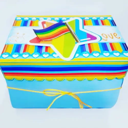 Arquivo de corte Caixa Cenário LGBT - Pride *Studio/PDF