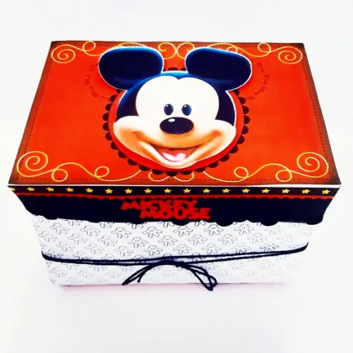 Arquivo de corte Caixa Cenário Mickey *Studio/PDF