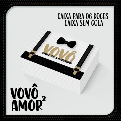 Arquivo de corte Caixa de doces - Dia dos Avós *Studio*