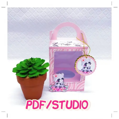 Arquivo de corte Caixa Dia das Mães Studio/PDF