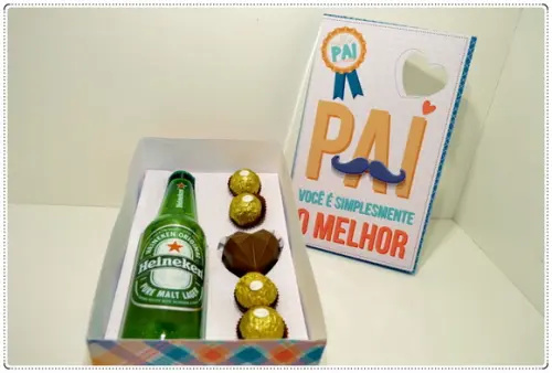 Arquivo de corte caixa Dia dos Pais *Studio/PDF*