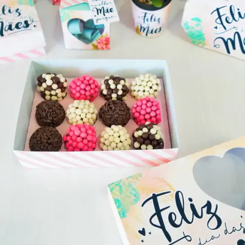 Arquivo de corte Caixa doces Dia das Mães *Studio/PDF*