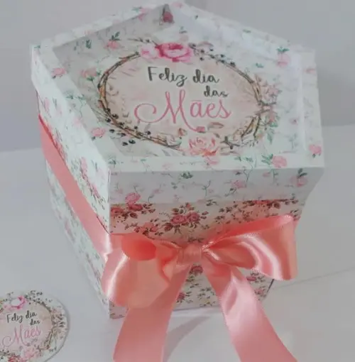 Arquivo de corte Caixa explosão Dia das Mães *Studio