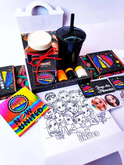 Arquivo De Corte Caixa Maleta Now United *studio/pdf