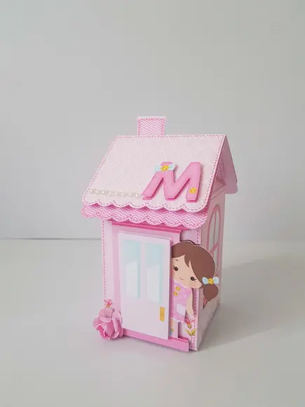 Arquivo de corte Casa de boneca Studio/PDF/PNG