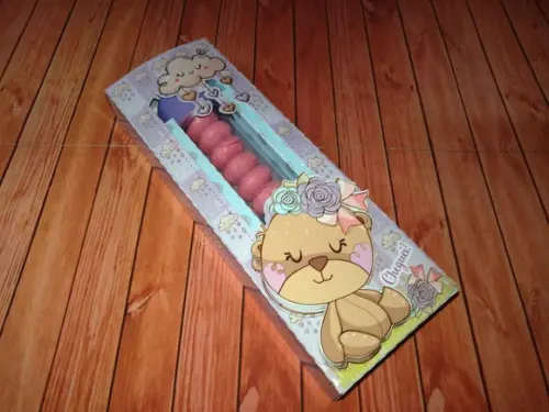 Arquivo de corte Chá de bebê Ursinha Lilas *Studio*