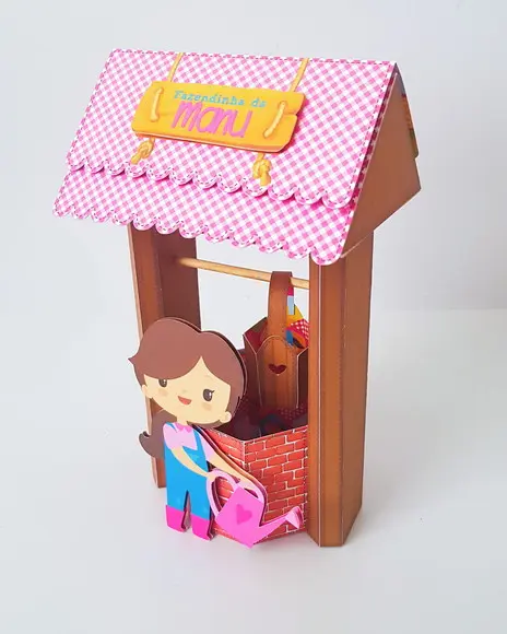 Arquivo de corte Fazendinha Menina *Studio/PDF/PNG/SVG
