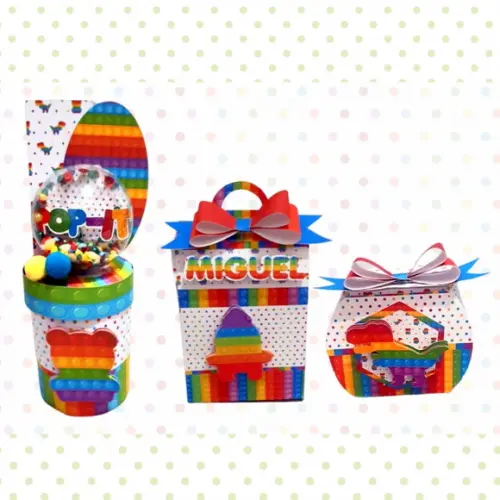 Arquivo de corte Fidget toys Pop It *Studio/PDF*