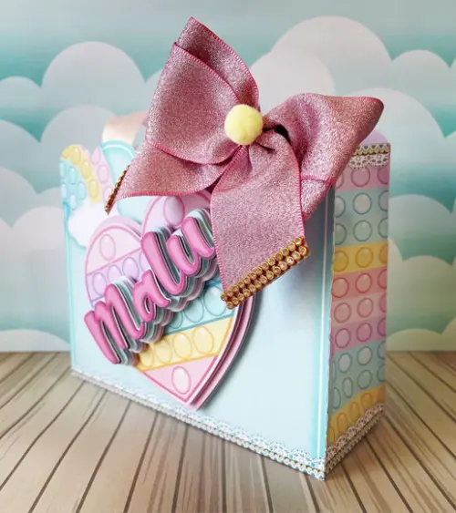 Arquivo de corte Fidget toys Pop It candy *Studio/PDF/PNG*