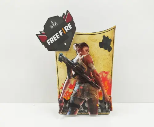Arquivo de corte Free Fire Studio/PDF/PNG